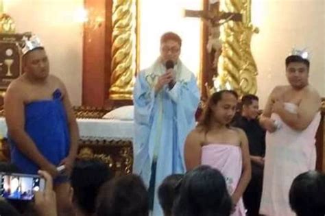 Pampanga priest in viral video relieved .
